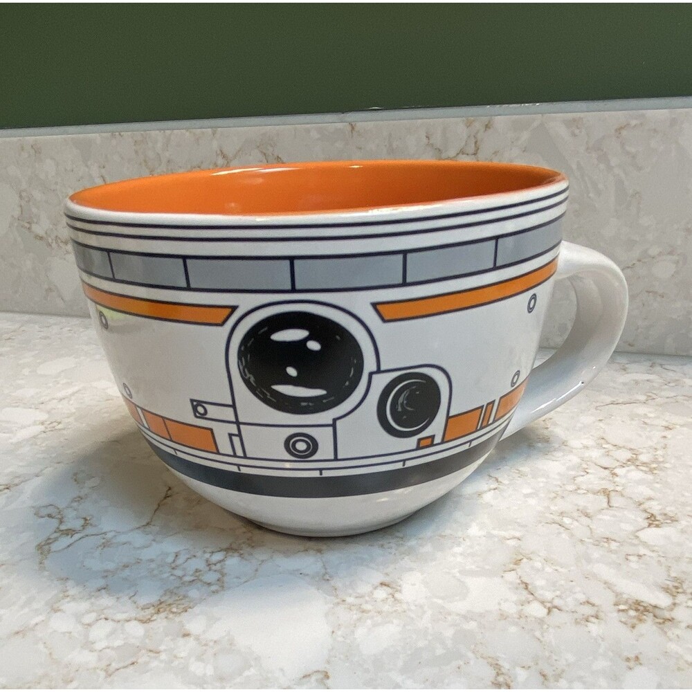 Star Wars BB-8 24 oz Ceramic Mug Soup Bowl Large Coffee Cup Disney Collectible